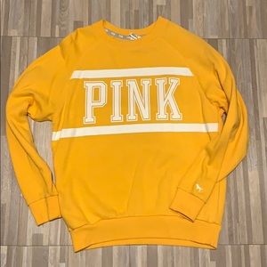 Pink- Victoria Secret crew neck sweater